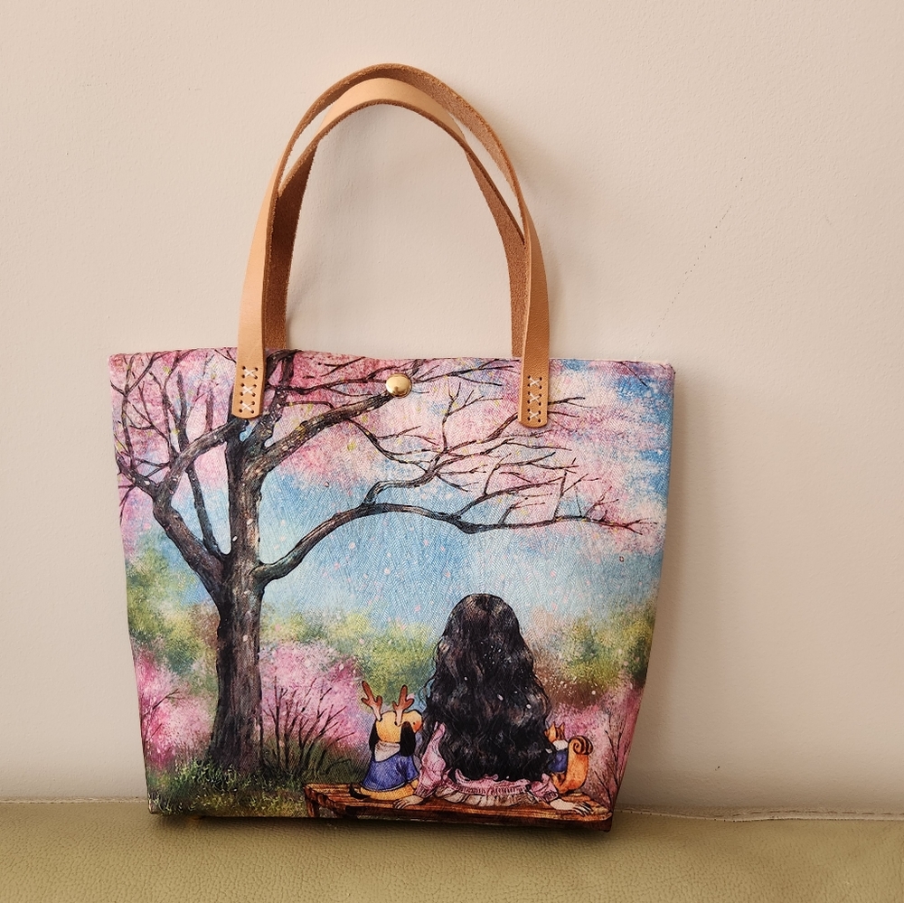Handmade tote bag